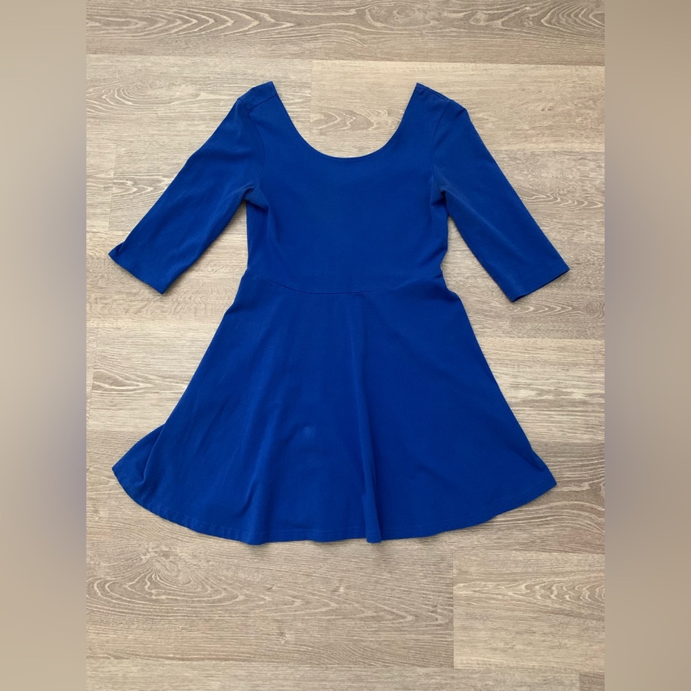 Stylish Women’s Blue Dress